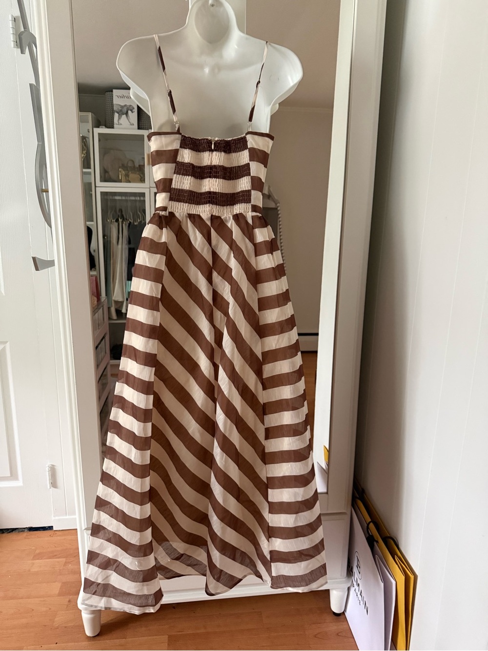 NWT Commense Striped cami Dress - XS - Picture 8 of 8